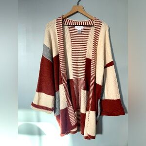 Ces Femme Color Block Cardigan